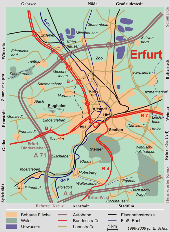 Karte: E. Schön